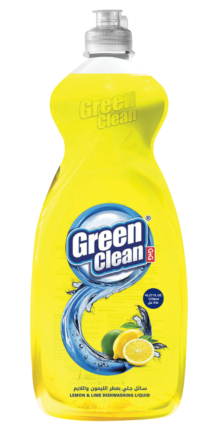 Green Clean Dishwashing Liquid - Lemon